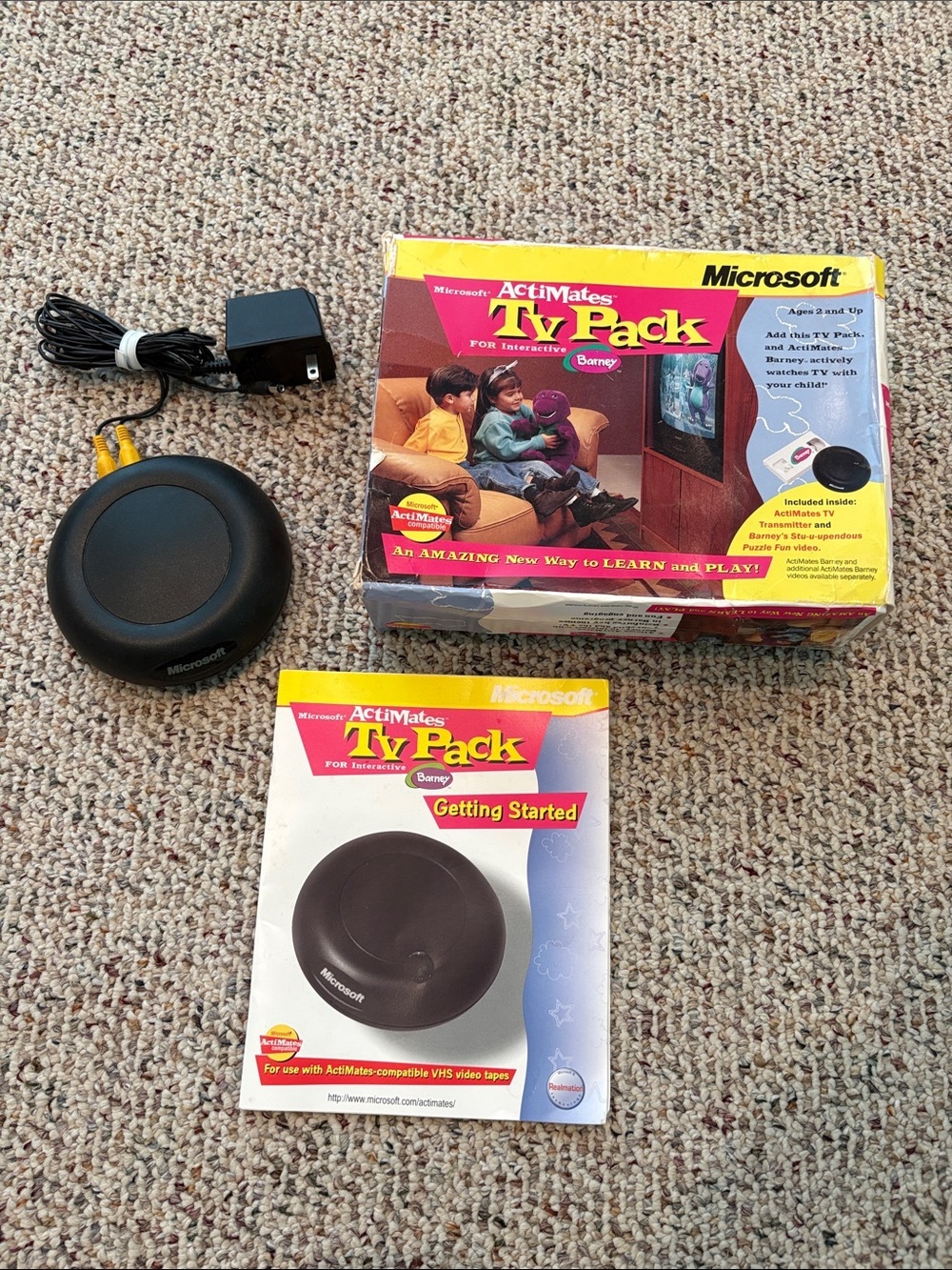 Microsoft ActiMates TV Pack - Black and Yellow Box